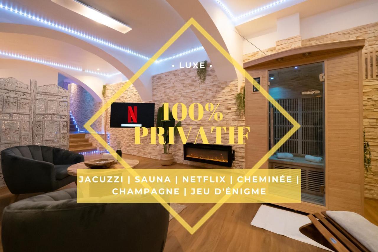 Le Spa De La Cathedrale - Jacuzzi - Sauna - Champagne - Netflix - Wifi Troyes Exterior foto